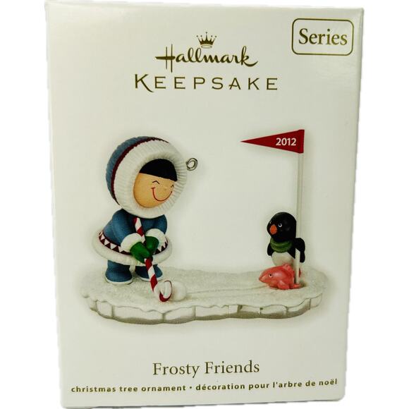 Hallmark FROSTY FRIENDS GOLFER Series #33 Keepsake Ornament 2012 - Picture 3 of 7